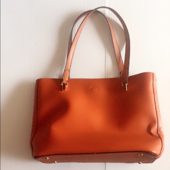 Cognac shoulder bag - Picture 5 of 7